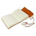 Papuro Amalfi Leather Journal - Orange - Medium - Picture 1