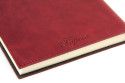 Papuro Capri Leather Journal - Red - Small - Picture 1
