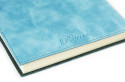 Papuro Capri Leather Journal - Blue - Medium - Picture 1