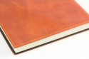 Papuro Capri Leather Journal - Orange - Large - Picture 1