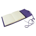 Papuro Milano Medium Refillable Journal - Aubergine with Ruled Pages - Picture 1
