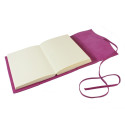 Papuro Milano Medium Refillable Journal - Raspberry with Ruled Pages - Picture 1