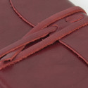 Papuro Roma Leather Journal - Red - Small - Picture 2