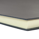 Papuro Torcello Leather Condolence Book - Brown - Picture 2