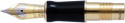Parker Duofold Centennial Nib - Solid 18K Gold - Medium Oblique