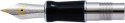 Parker Duofold Centennial Nib - Solid 18K Gold Platinum Plated - Fine Oblique