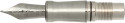 Parker Duofold Prestige Centennial Nib - Solid 18k Gold Rhodium Plated RT - Medium Reverse Oblique