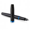 Parker IM Vibrant Rings Fountain Pen - Marine Blue - Picture 1