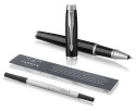 Parker IM Rollerball Pen - Gloss Black Chrome Trim - Picture 2