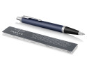 Parker IM Ballpoint Pen - Blue Lacquer Chrome Trim - Picture 1