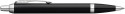 Parker IM Ballpoint Pen - Matte Black Chrome Trim - Picture 1