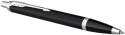 Parker IM Ballpoint Pen - Matte Black Chrome Trim - Picture 2
