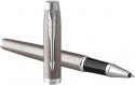 Parker IM Rollerball Pen - Brushed Metal Chrome Trim - Picture 2