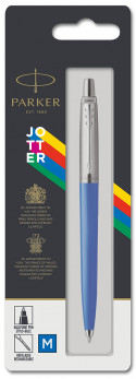 Parker Jotter Original Ballpoint Pen - Blue Chrome Trim - Picture 3
