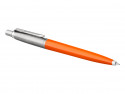 Parker Jotter Original Ballpoint Pen - Orange Chrome Trim - Picture 2