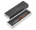 Parker Jotter Ballpoint Pen - Chelsea Orange Chrome Trim - Picture 2