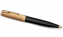 Parker 51 Ballpoint Pen - Black Resin Gold Trim - Picture 1