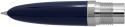 Parker 51 Midnight Blue Chrome Trim Nib - Stainless Steel - Fine