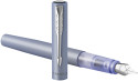 Parker Vector XL Fountain Pen - Silver Blue Chrome Trim - Picture 2