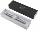 Parker Vector XL Fountain Pen - Silver Blue Chrome Trim - Picture 3