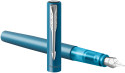 Parker Vector XL Fountain Pen - Teal Chrome Trim - Picture 2