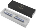 Parker Vector XL Rollerball Pen - Silver Blue Chrome Trim - Picture 3
