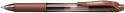 Pentel EnerGel X Retractable Gel Pen - 0.7mm - Brown