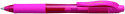 Pentel EnerGel X Retractable Gel Pen - 0.7mm - Pink