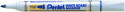 Pentel MW85 Whiteboard Marker - Bullet Tip - Blue