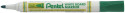 Pentel MW85 Whiteboard Marker - Bullet Tip - Green