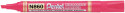 Pentel N860 Permanent Marker - Chisel Tip - Red