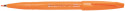 Pentel Brush Sign Pen - Orange
