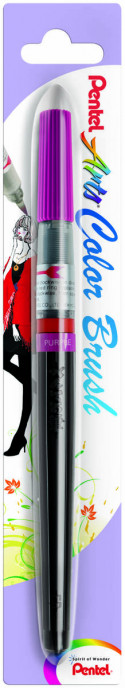 Pentel Arts Colour Brush Pen - Purple
