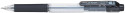 Pentel E-ball Retractable Ballpoint Pen - 0.7mm - Black