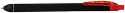 Pentel EnerGel Slim Retractable Rollerball Pen - 0.7mm - Red