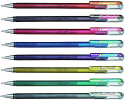 Pentel Hybrid Dual Gel Pens - Assorted Colours (Wallet of 8)