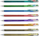 Pentel Hybrid Dual Gel Pens - Fantasy Colours (Wallet of 8)