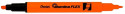 Pentel Illumina Flex Highlighters - Twin Tip - Orange
