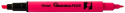 Pentel Illumina Flex Highlighters - Twin Tip - Pink