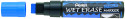 Pentel Jumbo Wet Erase Chalk Markers - Blue (Wallet of 4)