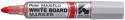 Pentel Maxiflo Whiteboard Marker -  Broad Bullet Tip - Red