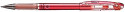 Pentel Arts Slicci Metallic Gel Pen - Red