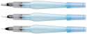 Pentel Arts Aquash Water Brushes - Fine Medium & Flat (Pack of 3)