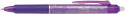 Pilot FriXion Clicker Erasable Rollerball Pen - Violet - 0.5mm