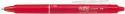 Pilot FriXion Clicker Gel Ink Rollerball Pen - Red - 0.7mm