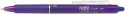 Pilot FriXion Clicker Gel Ink Rollerball Pen - Violet - 0.7mm