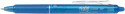 Pilot FriXion Clicker Gel Ink Rollerball Pen - Light Blue - 0.7mm