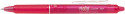 Pilot FriXion Clicker Gel Ink Rollerball Pen - Pink - 0.7mm