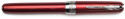 Pineider Full Metal Jacket Rollerball Pen - Army Red - Picture 1