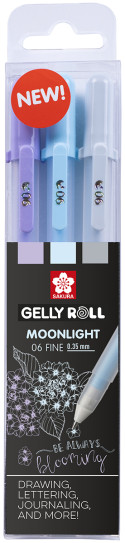 Sakura Gelly Roll Moonlight Gel Pens - Calm Set (Pack of 3)